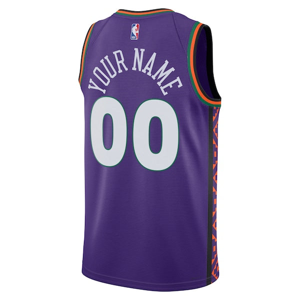 Phoenix Suns Nike Unisex 2024/25 Custom Swingman Jersey - City Edition - Purple - Image 5