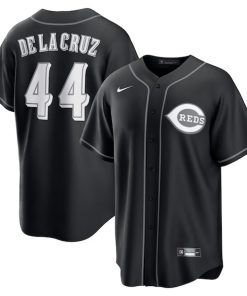 Elly De La Cruz Cincinnati Reds Nike Lights Out Replica Player Jersey - Black