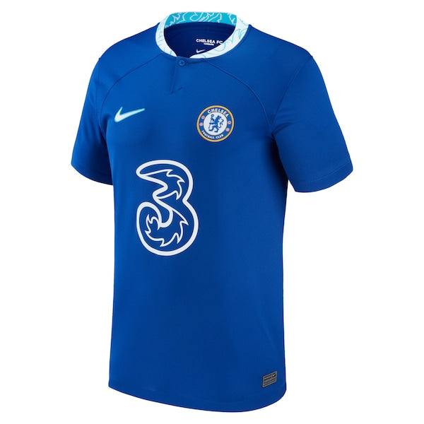 Raheem Sterling Chelsea Nike 2022/23 Home Breathe Stadium Replica Player Jersey - Blue - Image 2