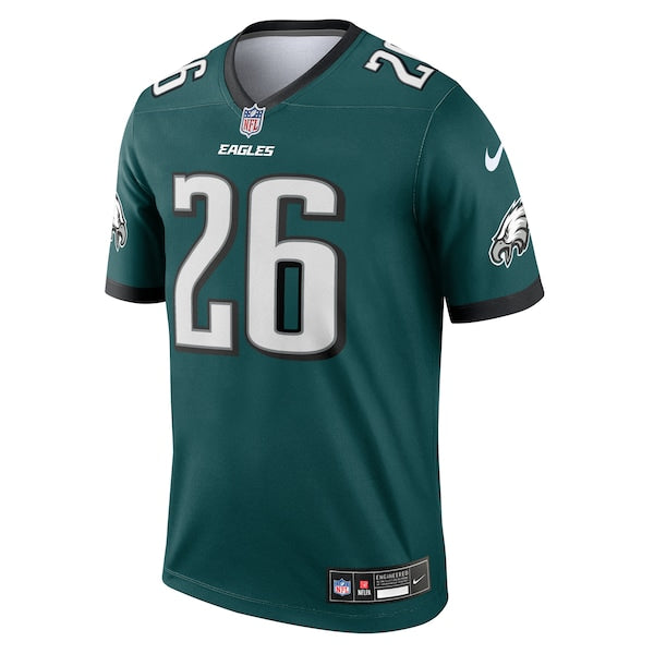 Saquon Barkley Philadelphia Eagles Nike Legend Player Performance Top - Midnight Green/Kelly Green/Black - Image 3