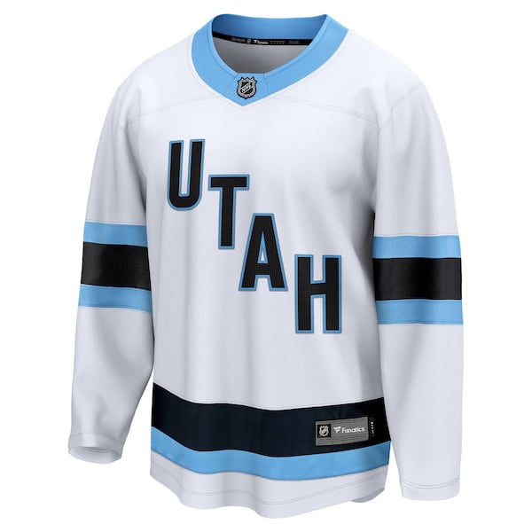Utah Hockey Club Breakaway Blank Jersey - White/Black - Image 3