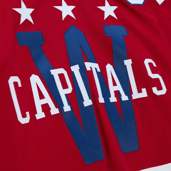 Alexander Ovechkin Washington Capitals Captain Patch 2015 Winter Classic Blue Line Player Jersey - Red - Image 5