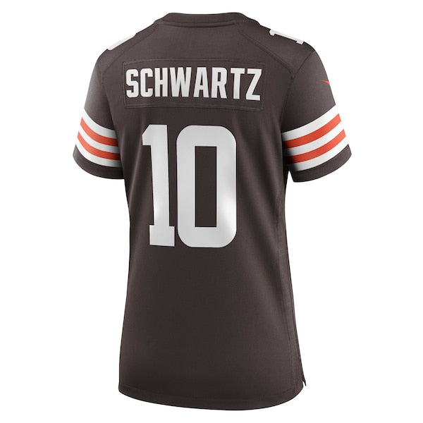 Anthony Schwartz Cleveland Browns Nike Women's Game Jersey - Brown - Image 3