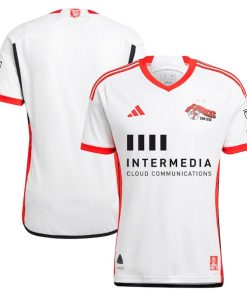 San Jose Earthquakes adidas 2024 The 50 Kit Authentic Jersey - White