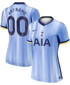 Alternative view of Tottenham Hotspur Nike Women's 2024/25 Away Replica Custom Jersey - Blue