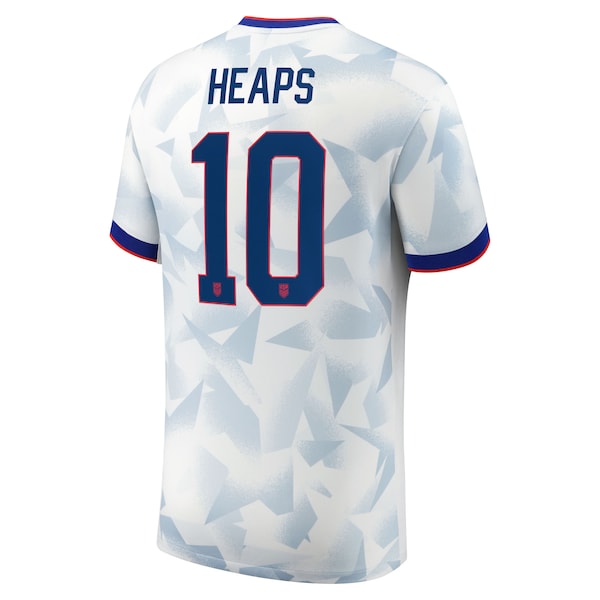 Lindsey Heaps USMNT Nike Youth 2025 Home Replica Player Jersey - White - Image 3