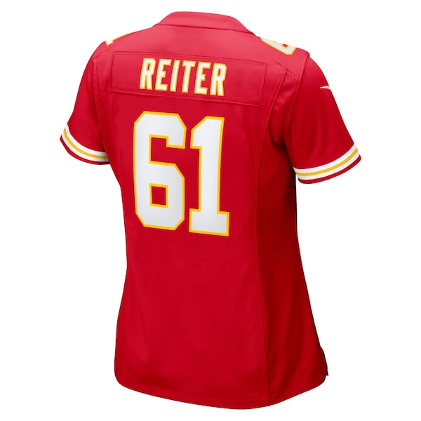 Austin Reiter Kansas City Chiefs Nike Women's Game Player Jersey - Red - Image 3