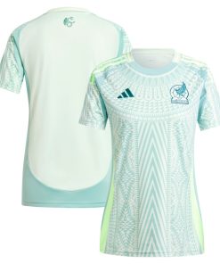 Mexico National Team adidas Women's 2024 Away Replica Jersey - Green