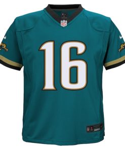 Alternative view of Trevor Lawrence Jacksonville Jaguars Nike Toddler Prowler Throwback Player Game Jersey - Teal