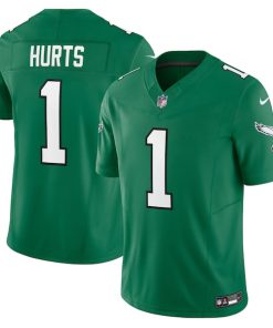 Jalen Hurts Philadelphia Eagles Nike Vapor F.U.S.E. Limited Jersey - Kelly Green/Black/Green/White