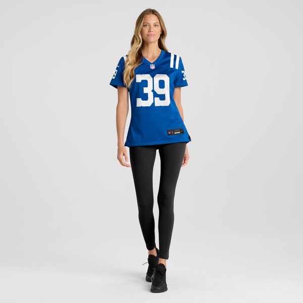 Alex Johnson Indianapolis Colts Nike Women's Team Game Jersey - Royal - Image 2