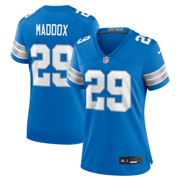 Avonte Maddox Detroit Lions Nike Women's Team Game Jersey - Blue - Image 2