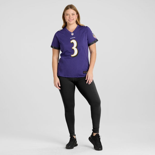 Deonte Harty Baltimore Ravens Nike Women's Game Jersey - Purple - Image 6
