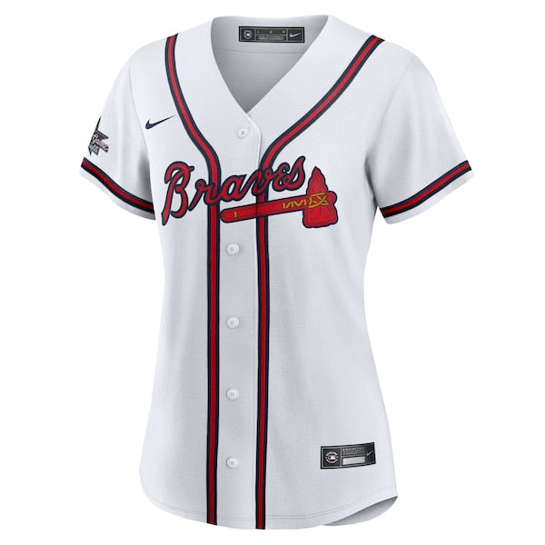Atlanta Braves Nike Women's 2025 MLB All-Star Game Home Team Replica Jersey - White - Image 2
