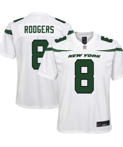Aaron Rodgers New York Jets Nike Youth Game Jersey - White