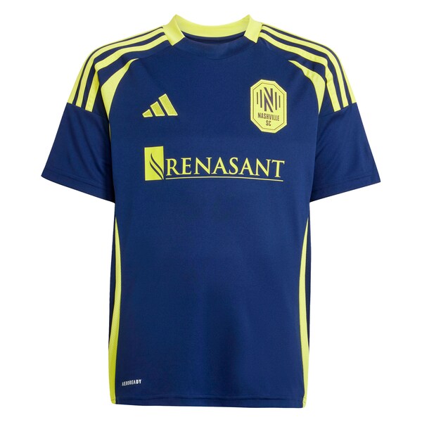 Nashville SC adidas Youth 2025 The Heart of Nashville Kit Replica Jersey - Navy - Image 2