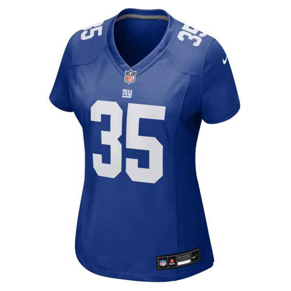 LaMareon James New York Giants Nike Women's Team Game Jersey - Royal - Image 2