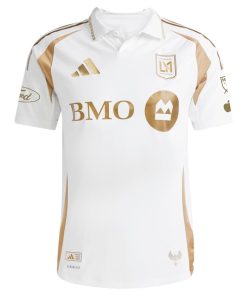 Alternative view of David Martinez LAFC adidas 2025 Secondary Authentic Player Jersey - White