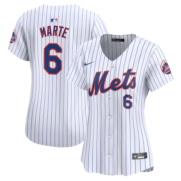 Starling Marte New York Mets Nike Women's Home Limited Player Jersey - White