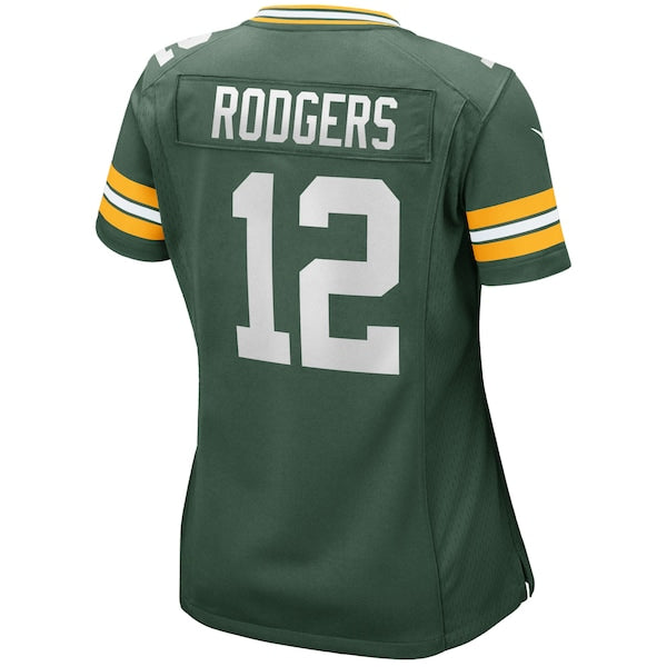 Aaron Rodgers Green Bay Packers Nike Women's Player Jersey - Green - Image 10