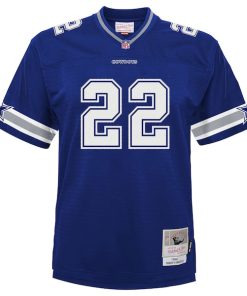 Alternative view of Emmitt Smith Dallas Cowboys Toddler 1996 Retired Legacy Jersey - Navy