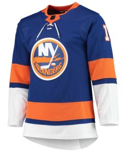 Alternative view of Mathew Barzal New York Islanders adidas Home Primegreen Authentic Player Jersey - Royal