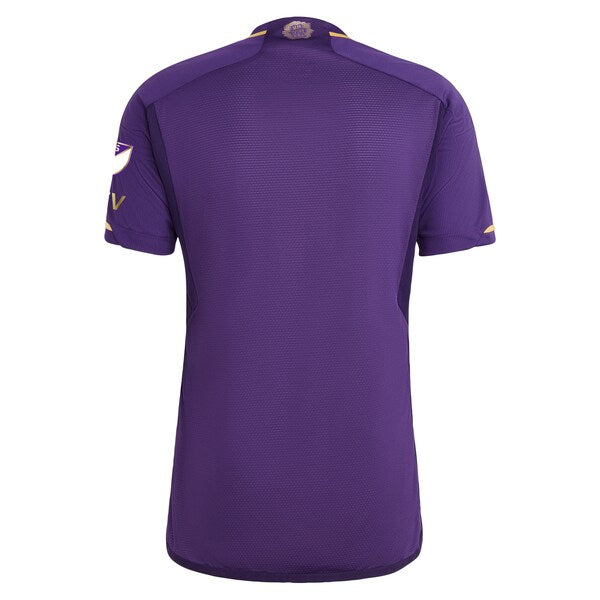 Orlando City SC adidas 2024 The Wall Kit Authentic Jersey - Purple - Image 3