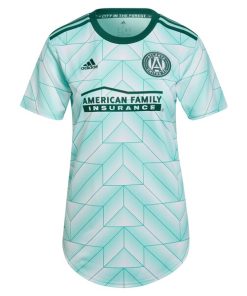 Alternative view of Josef Martinez Atlanta United FC adidas Women's 2022 The Forest Kit Replica Player Jersey - Mint
