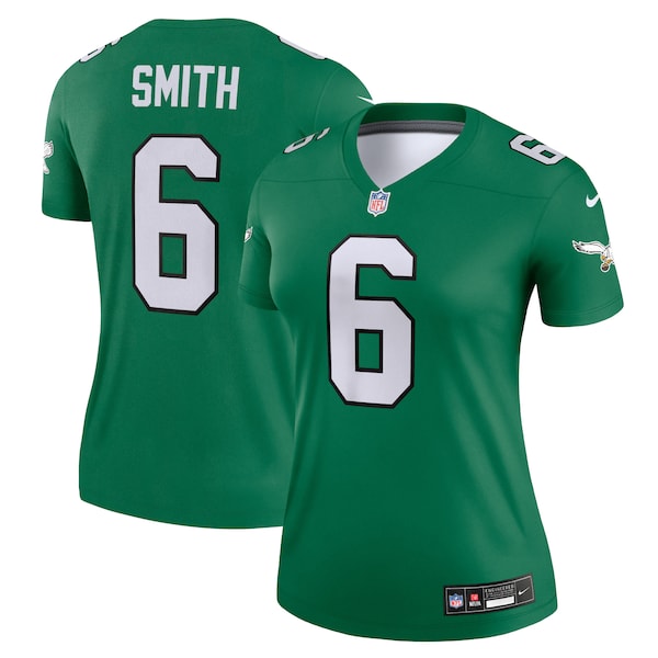 DeVonta Smith Philadelphia Eagles Nike Women's Alternate Legend Player Jersey - Kelly Green/Black - Image 5