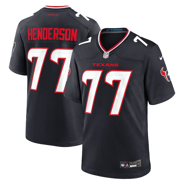 LaDarius Henderson Houston Texans Nike Game Jersey - Navy
