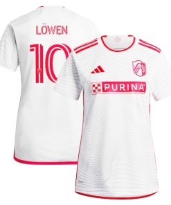 Eduard L?wen St. Louis City SC adidas Women's 2024 The Confluence Kit Replica Player Jersey - White