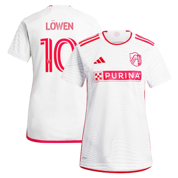 Eduard L?wen St. Louis City SC adidas Women's 2024 The Confluence Kit Replica Player Jersey - White