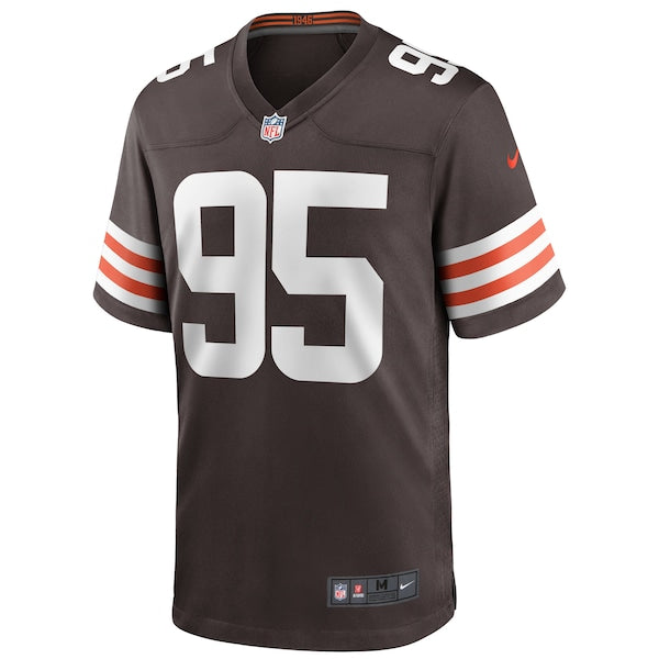 Myles Garrett Cleveland Browns Nike Player Game Jersey - Brown - Image 2