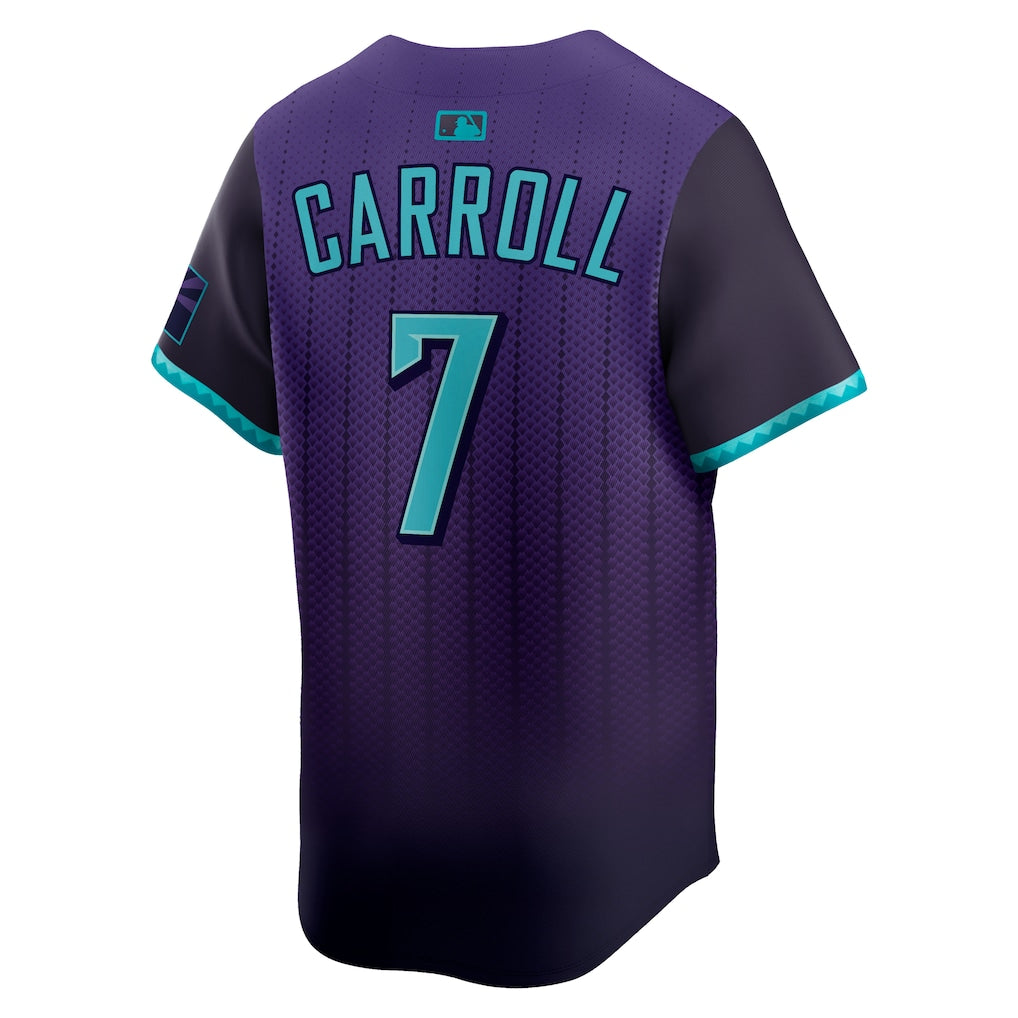 Corbin Carroll Arizona Diamondbacks Nike 2025 City Connect Limited Player Jersey - Purple - Image 2