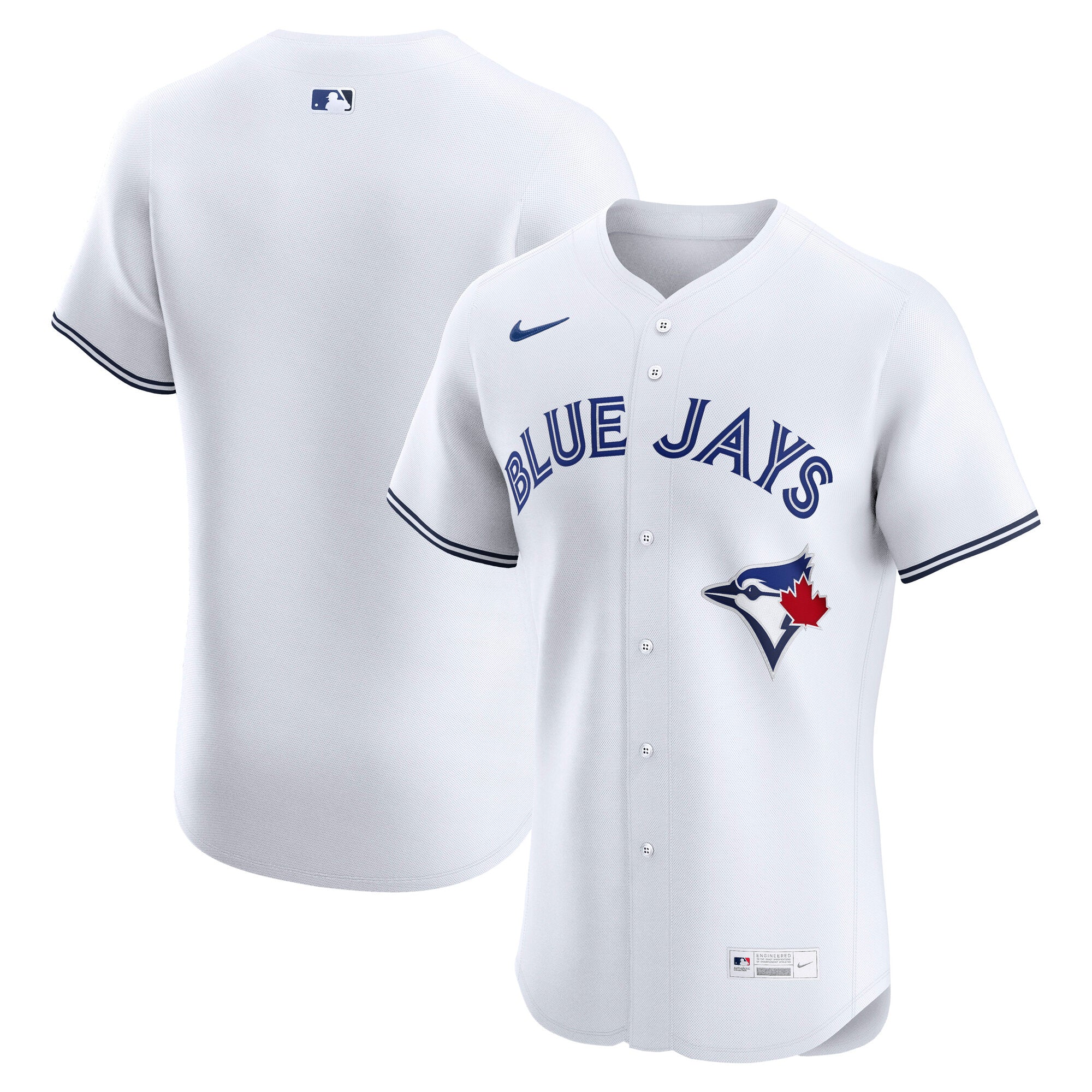 Toronto Blue Jays Nike Alternate Elite Jersey - Royal/White - Image 6