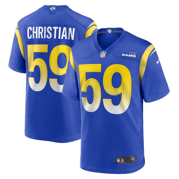 Geron Christian Los Angeles Rams Nike Team Game Jersey - Royal