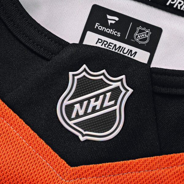 Philadelphia Flyers Home Premium Jersey - Burnt Orange/Black/White - Image 6