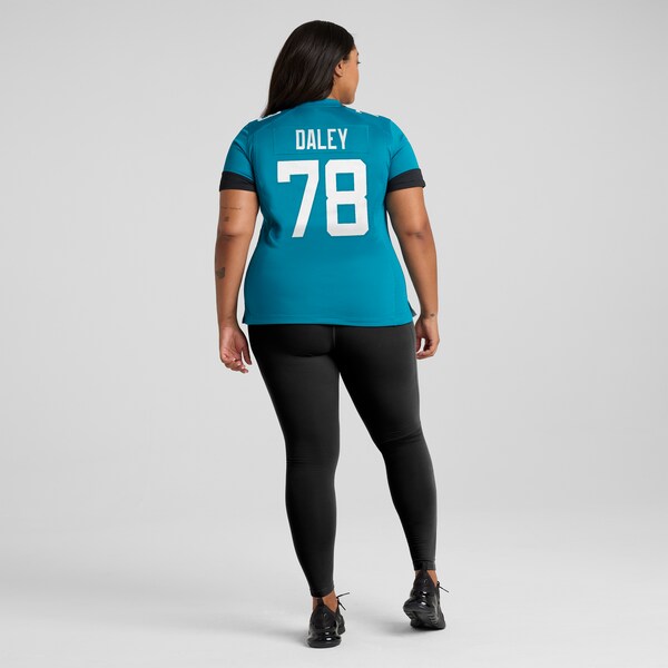 Dennis Daley Jacksonville Jaguars Nike Women's Game Jersey - Teal - Image 7