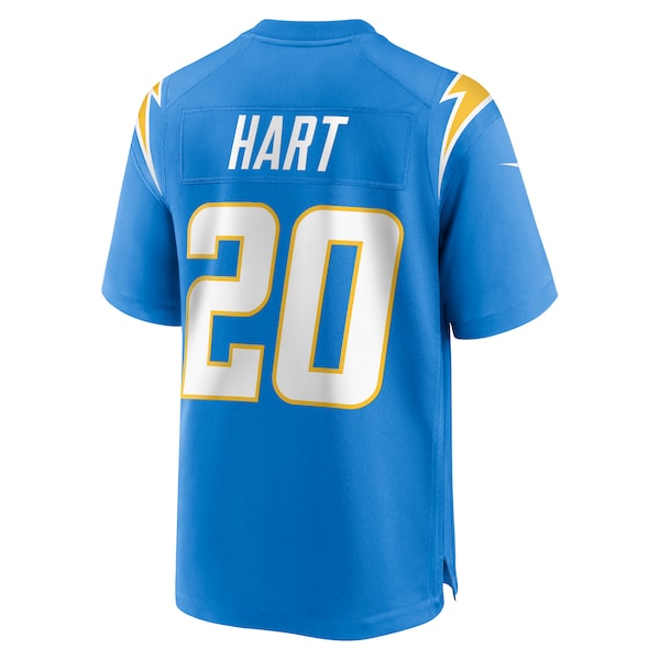 Cam Hart Los Angeles Chargers Nike Team Game Jersey - Powder Blue - Image 3