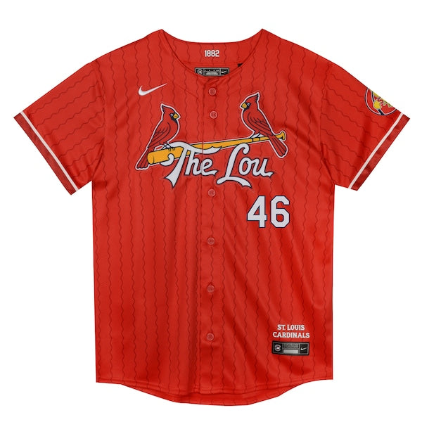 Paul Goldschmidt St. Louis Cardinals Nike Preschool 2024 City Connect Limited Player Jersey - Red - Image 2