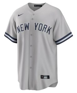 Alternative view of Gerrit Cole New York Yankees Nike Road Replica Player Name Jersey - Gray