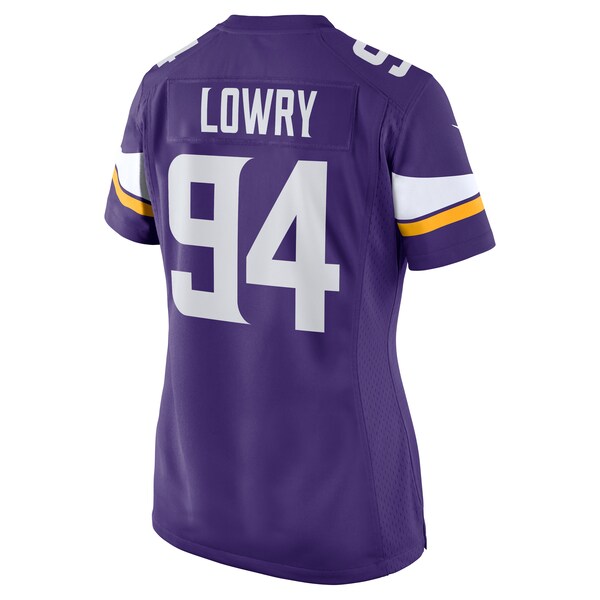 Dean Lowry Minnesota Vikings Nike Women's Game Player Jersey - Purple - Image 3