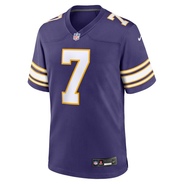 Byron Murphy Jr. Minnesota Vikings Nike Classic Player Game Jersey - Purple - Image 2