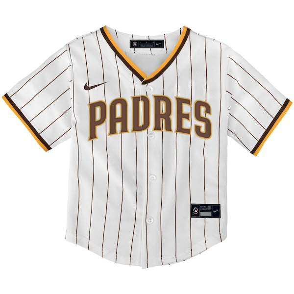 San Diego Padres Nike Toddler Replica Team Jersey - White - Image 2
