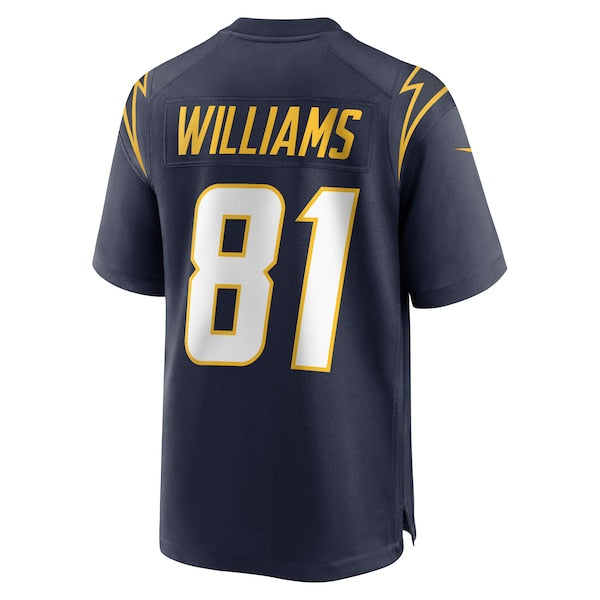 Mike Williams Los Angeles Chargers Nike Alternate Team Game Jersey - Navy/Blue/Royal/White - Image 4
