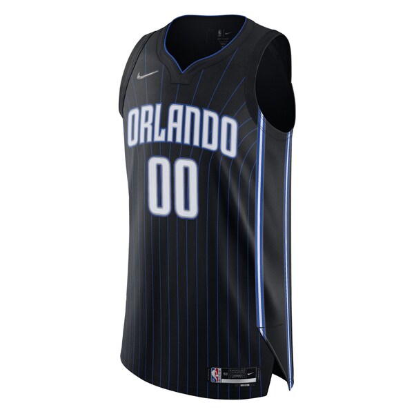 Orlando Magic Nike 2021/22 Diamond Authentic Custom Jersey - Icon Edition - Black - Image 2