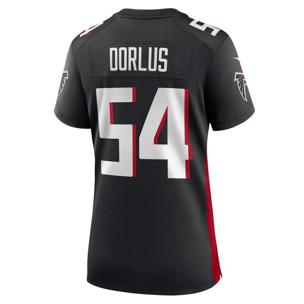 Brandon Dorlus Atlanta Falcons Nike Women's Game Jersey - Black - Image 4
