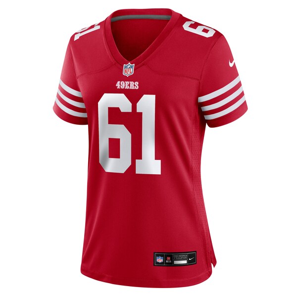 Matt Hennessy San Francisco 49ers Nike Women's Team Game Jersey - Scarlet - Image 2
