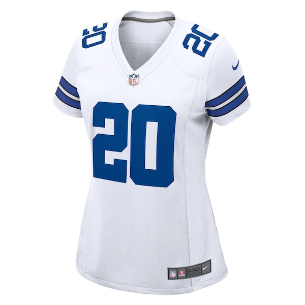 Tony Pollard Dallas Cowboys Nike Women's Game Player Jersey - White/Navy - Image 3