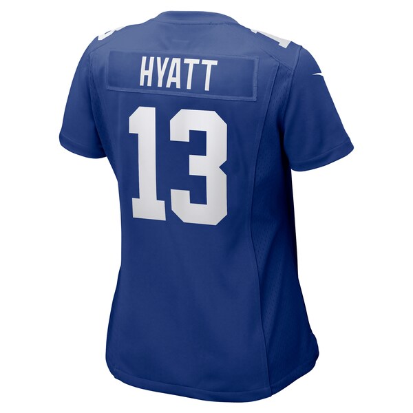 Jalin Hyatt New York Giants Nike Women's Team Game Jersey - Royal - Image 3